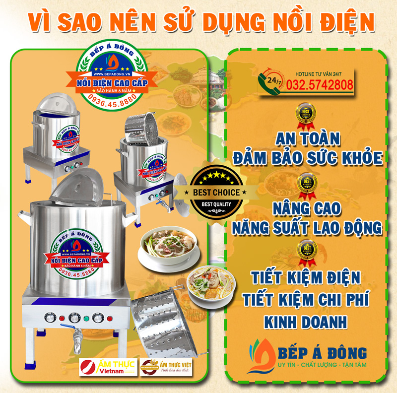 Vì sao nên sử dụng nồi điện cao cấp