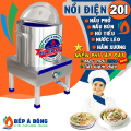 Nồi điện nấu phở, nấu bún, hủ tiếu, nước lèo - 20l - Mẫu mới 2024