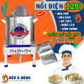 Nồi điện nấu phở, nấu bún, hủ tiếu, nước lèo - 120l - Mẫu mới 2024