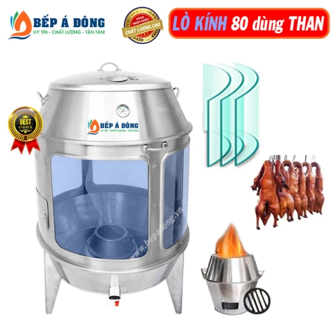 Lò quay vịt cửa kính, đường kính 80cm - Nhập khẩu